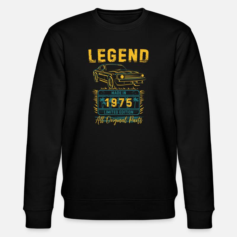 Légende créée en 1975 - Sweat bio CHANGER Stanley/Stella Unisexe - noir