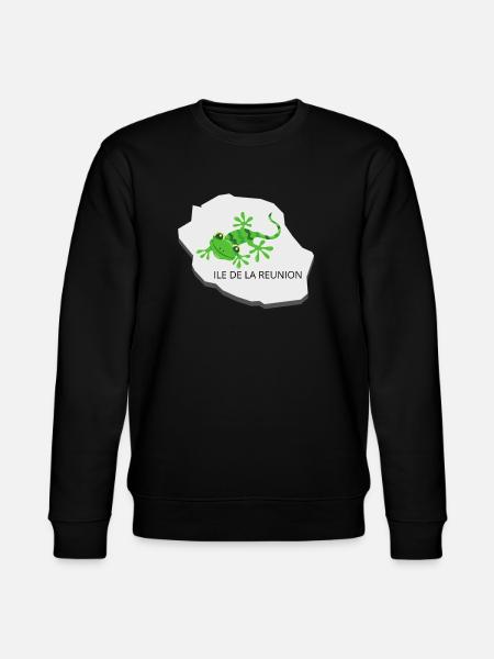 Grenouille tropicale Réunion - Sweat bio CHANGER Stanley/Stella Unisexe - noir