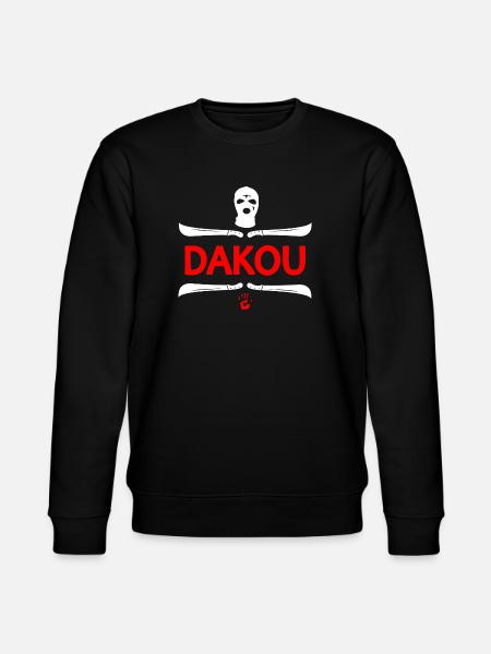 T-SHIRT DAKOU_MAYOTTE - Stanley/Stella Unisex Bio-Sweatshirt CHANGER  - Schwarz