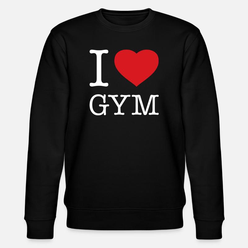 J’ADORE LA GYM - Sweat bio CHANGER Stanley/Stella Unisexe - noir
