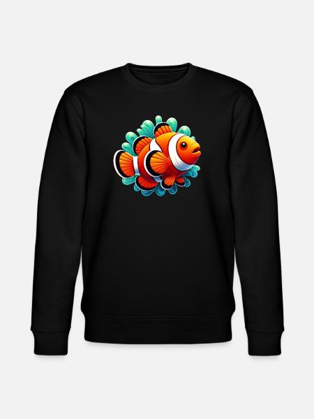 Clownfish - Stanley/Stella CHANGER Unisex Organic Sweatshirt - black