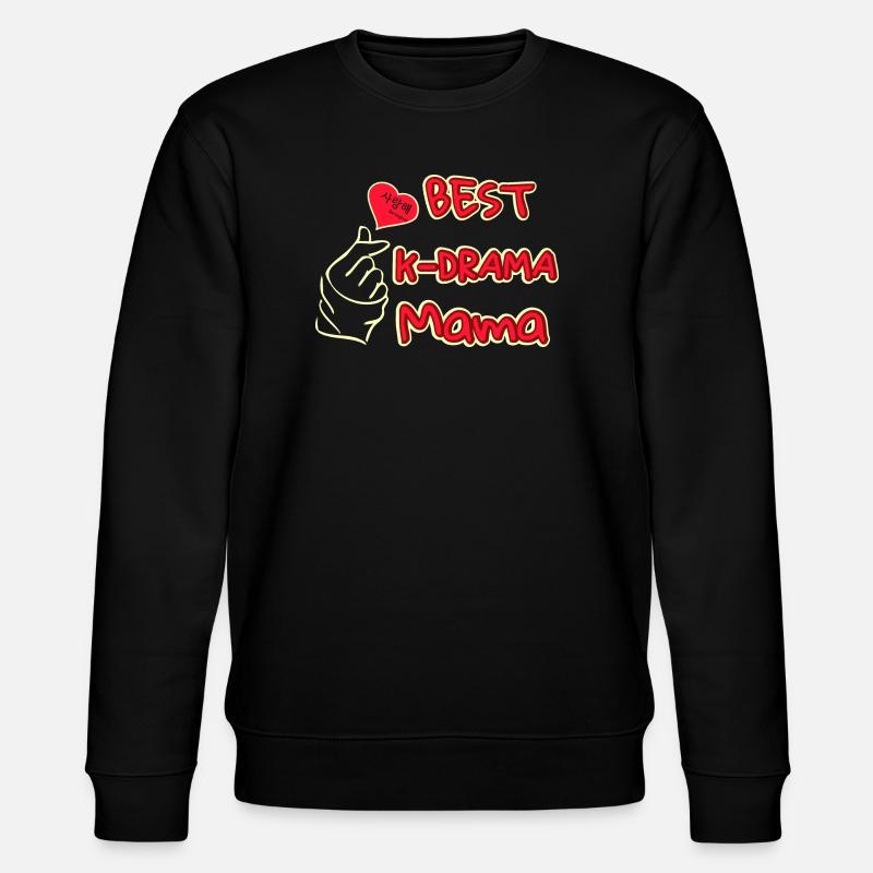Beste Mutter beste kdrama Mama - Stanley/Stella Unisex Bio-Sweatshirt CHANGER  - Schwarz