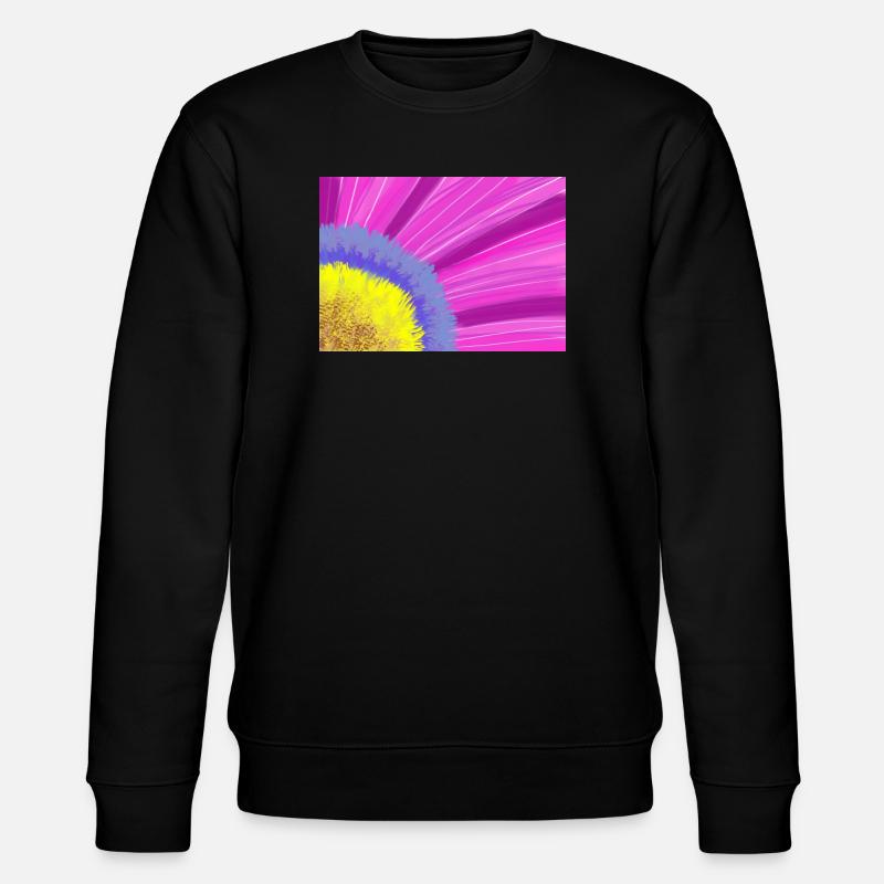 Fleur - Sweat bio CHANGER Stanley/Stella Unisexe - noir