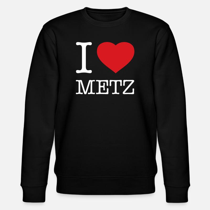 J’ADORE METZ - Sweat bio CHANGER Stanley/Stella Unisexe - noir