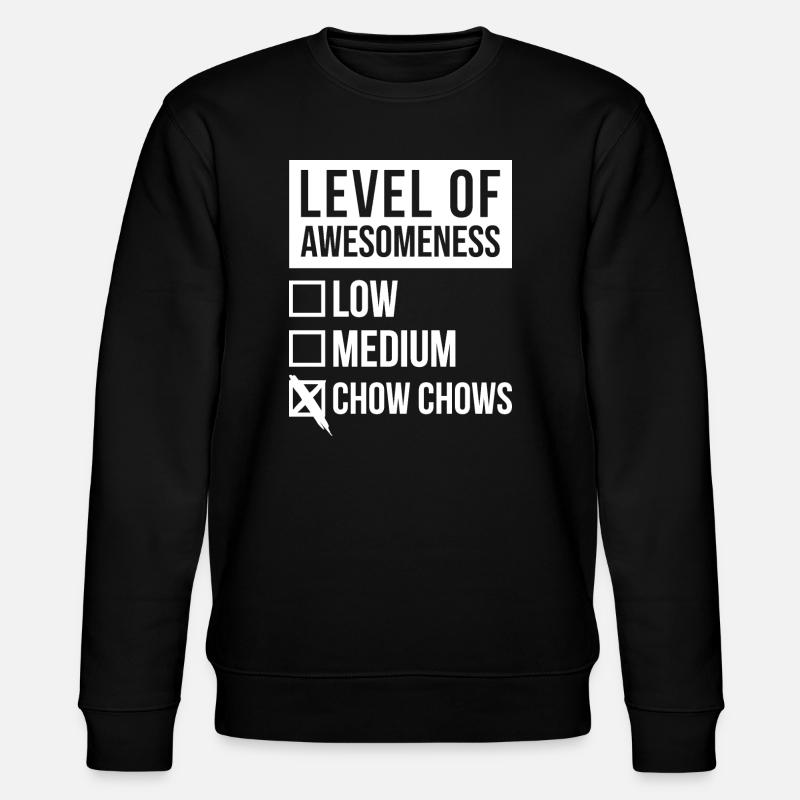 Chow Chow - Stanley/Stella CHANGER Unisex Organic Sweatshirt - black