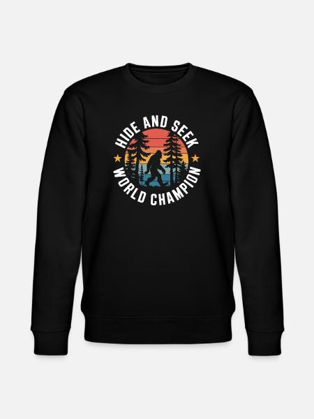 Champion du monde de cache-cache - Sweat bio CHANGER Stanley/Stella Unisexe - noir