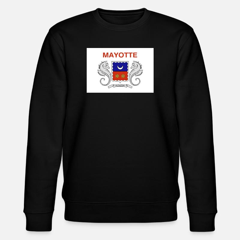 Mayotte - Sweat bio CHANGER Stanley/Stella Unisexe - noir