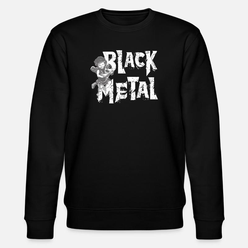 BLACK METAL - Stanley/Stella CHANGER Unisex Organic Sweatshirt - black