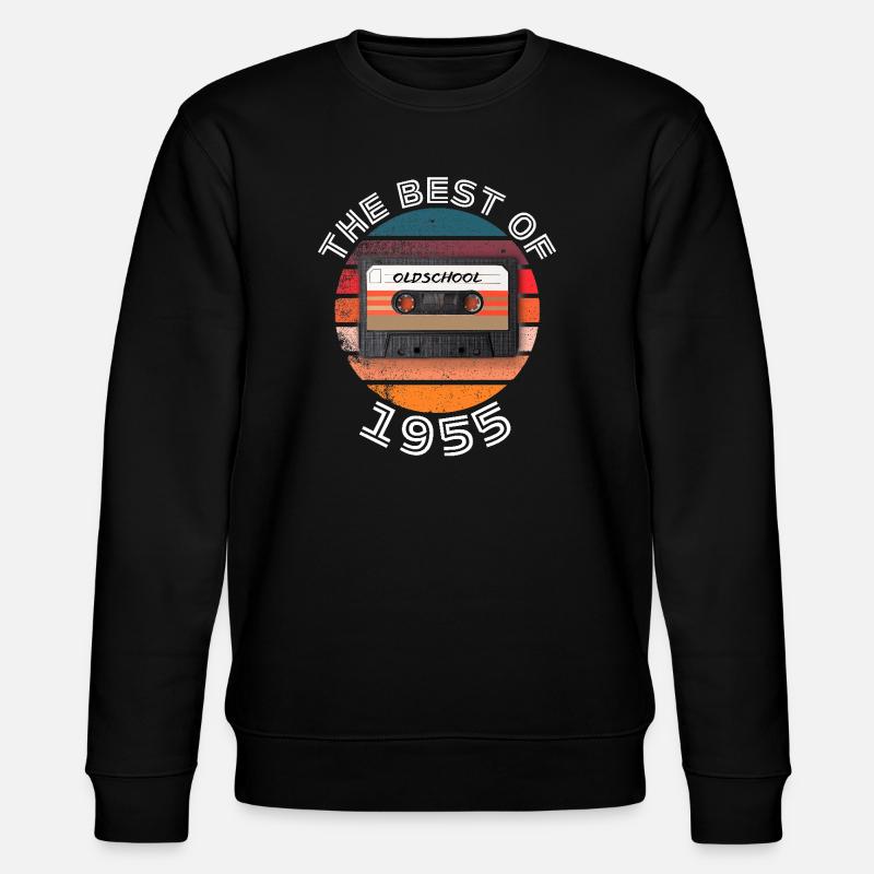 The best of 1955 - Stanley/Stella Unisex Bio-Sweatshirt CHANGER - Schwarz