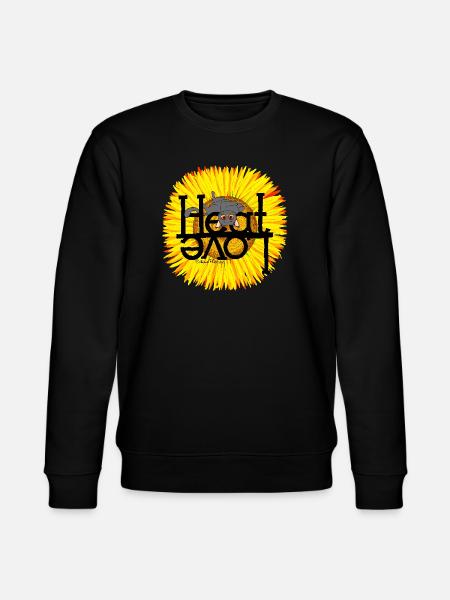 Chat d’été Chaleur Amour - Sweat bio CHANGER Stanley/Stella Unisexe - noir