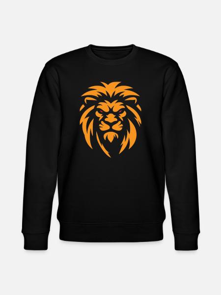 Angry Lion - Stanley/Stella CHANGER Unisex Organic Sweatshirt - black
