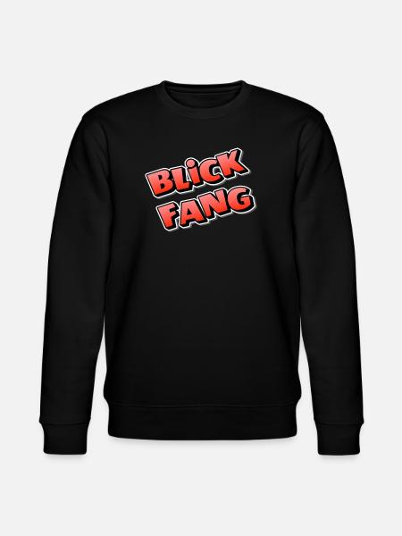 BLICK FANG - Stanley/Stella Unisex Bio-Sweatshirt CHANGER - Schwarz