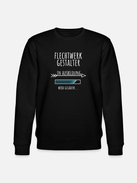 Flechtwerkgestalter Ausbildung Beruf Geschenk - Stanley/Stella Unisex Bio-Sweatshirt CHANGER - Schwarz