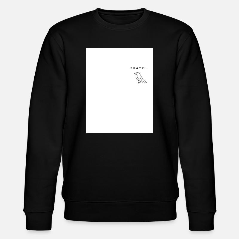 Spatzl - Stanley/Stella Unisex Bio-Sweatshirt CHANGER  - Schwarz