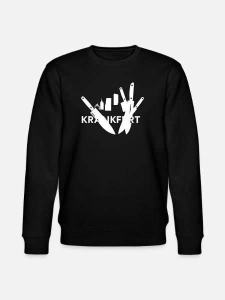 Frankfurt = Krankfurt - Stanley/Stella CHANGER Unisex Organic Sweatshirt - black