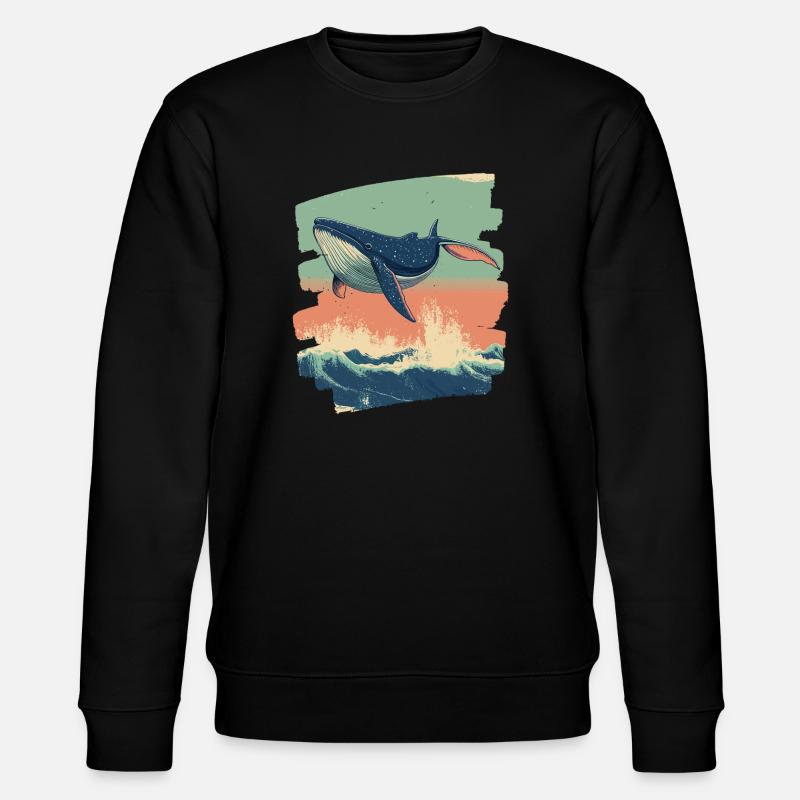 Wal - Stanley/Stella Unisex Bio-Sweatshirt CHANGER  - Schwarz