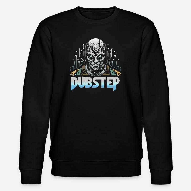 Dubstep Cyborg - Stanley/Stella CHANGER Unisex Organic Sweatshirt - black