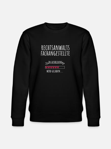 Rechtsanwaltsfachangestellte Ausbildung Beruf - Stanley/Stella Unisex Bio-Sweatshirt CHANGER  - Schwarz