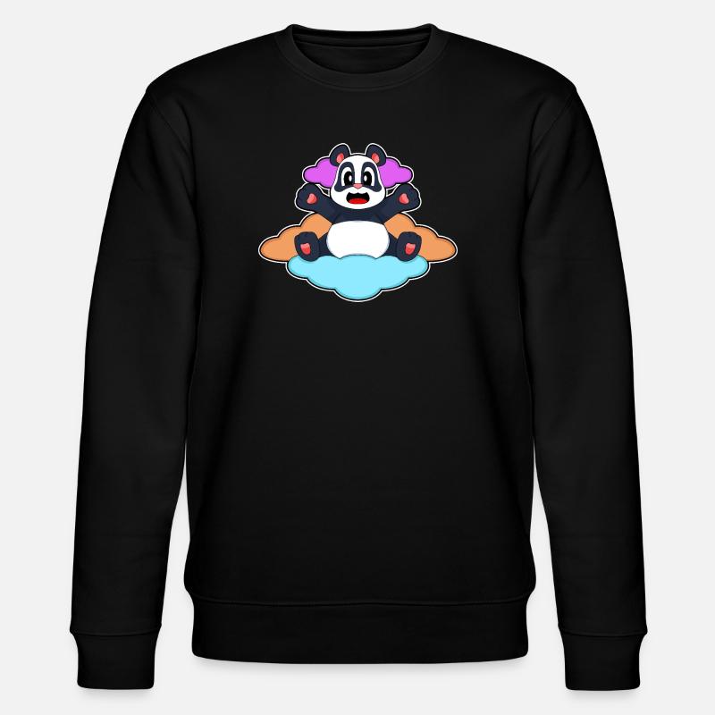 Nuages Panda - Sweat bio CHANGER Stanley/Stella Unisexe - noir