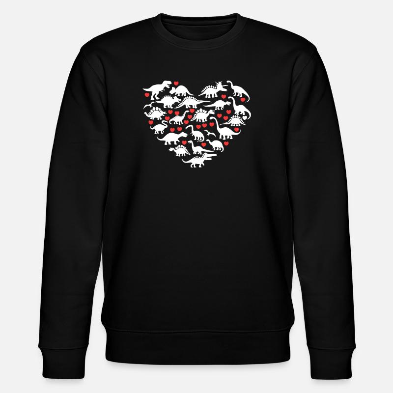 J’adore les dinosaures - Sweat bio CHANGER Stanley/Stella Unisexe - noir