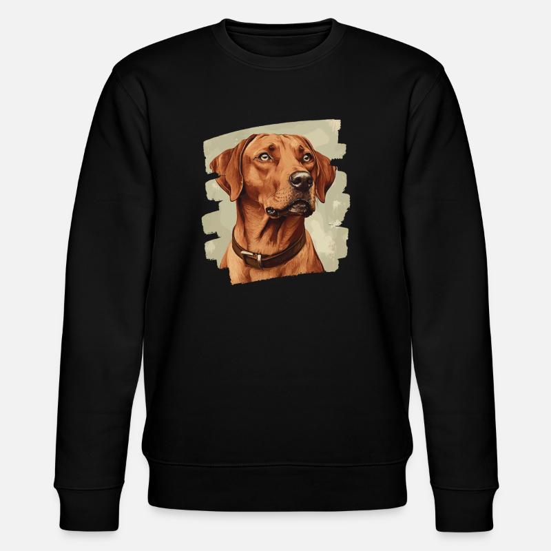 Rhodesian Ridgeback - Stanley/Stella CHANGER Unisex Organic Sweatshirt - black
