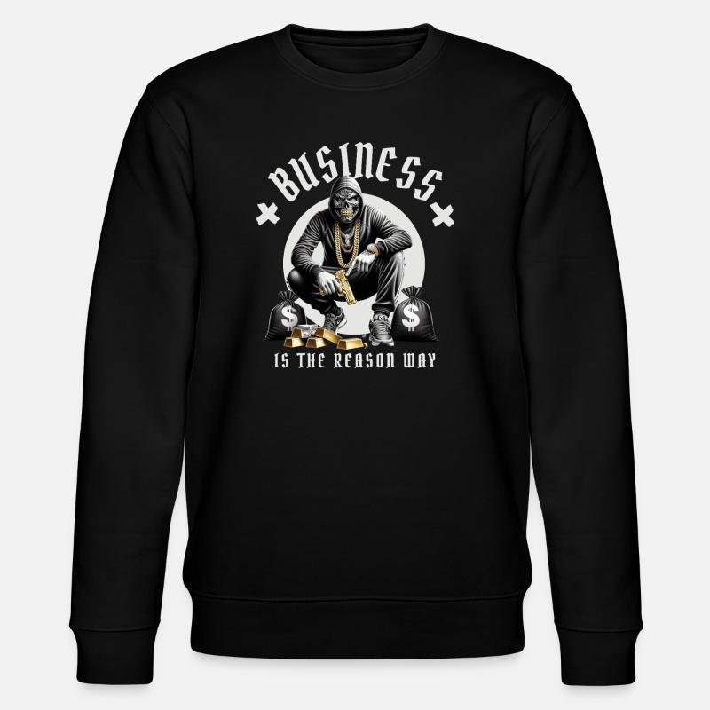Vie de gangster - Sweat bio CHANGER Stanley/Stella Unisexe - noir