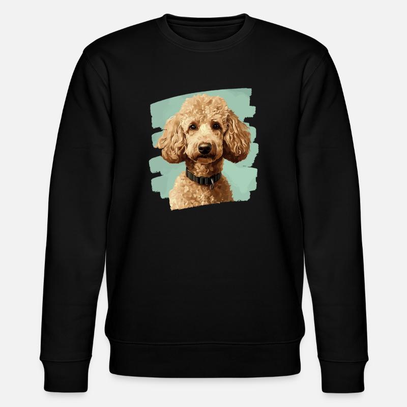 Pudel - Stanley/Stella Unisex Bio-Sweatshirt CHANGER  - Schwarz
