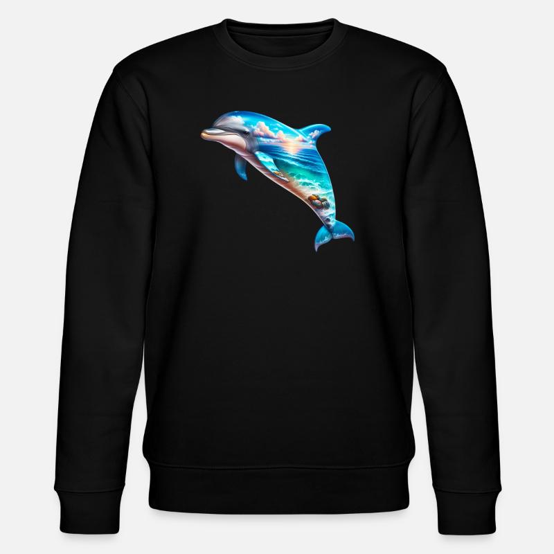 Dauphin - Sweat bio CHANGER Stanley/Stella Unisexe - noir