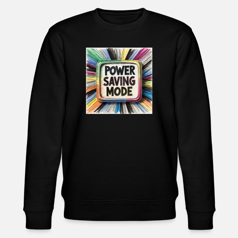Mode d’économie d’énergie - Sweat bio CHANGER Stanley/Stella Unisexe - noir