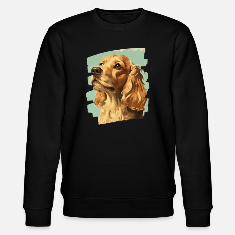 Cocker Spaniel - Sweat bio CHANGER Stanley/Stella Unisexe - noir
