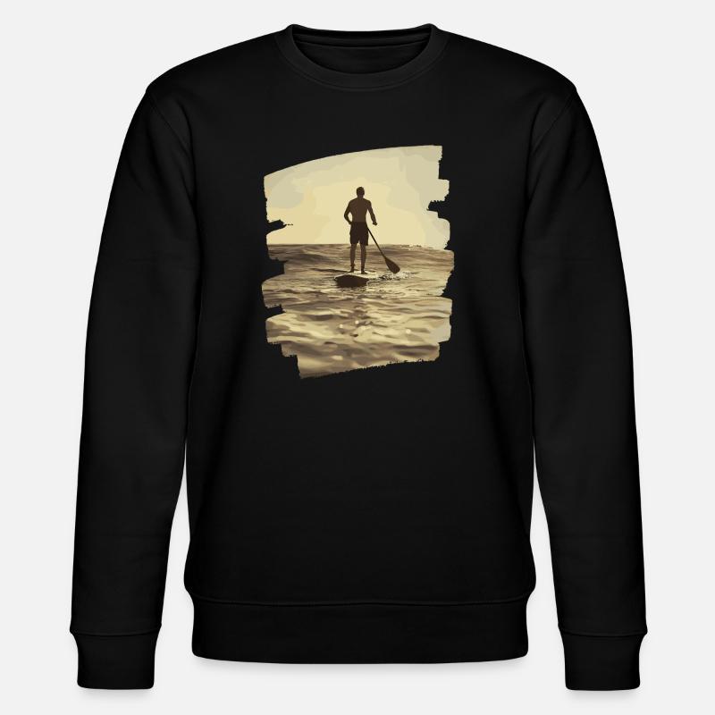 Stand-up-paddle SUP - Stanley/Stella Unisex Bio-Sweatshirt CHANGER  - Schwarz