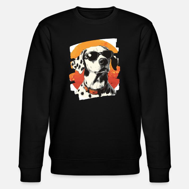 Dalmate - Sweat bio CHANGER Stanley/Stella Unisexe - noir