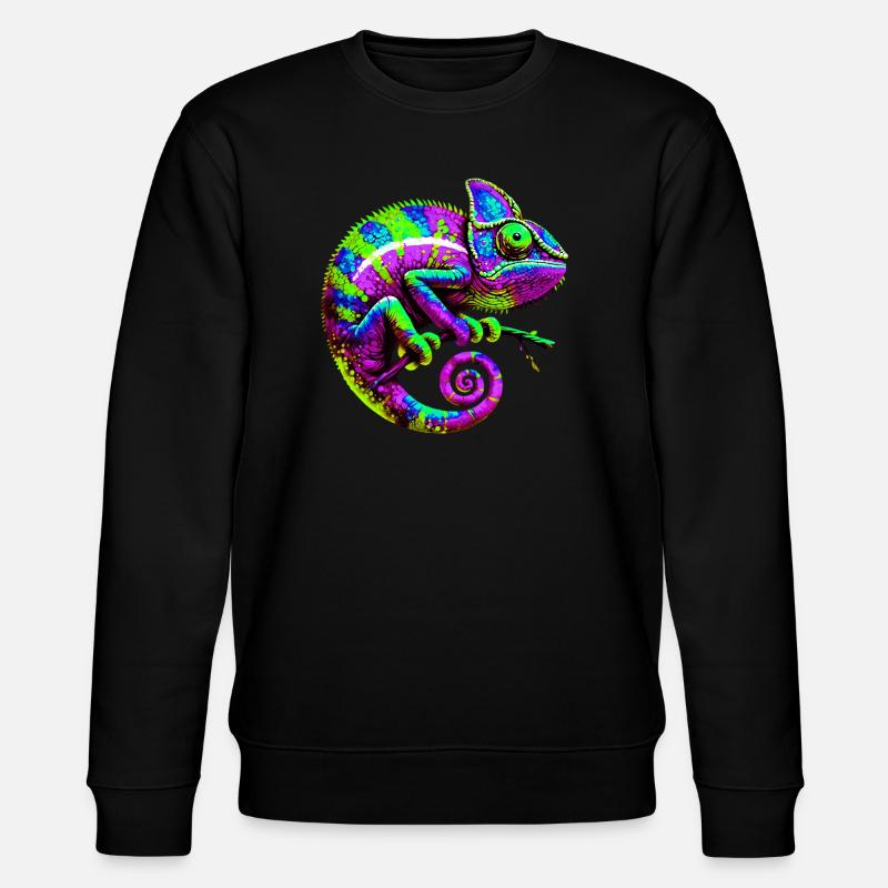 Caméléon - Sweat bio CHANGER Stanley/Stella Unisexe - noir