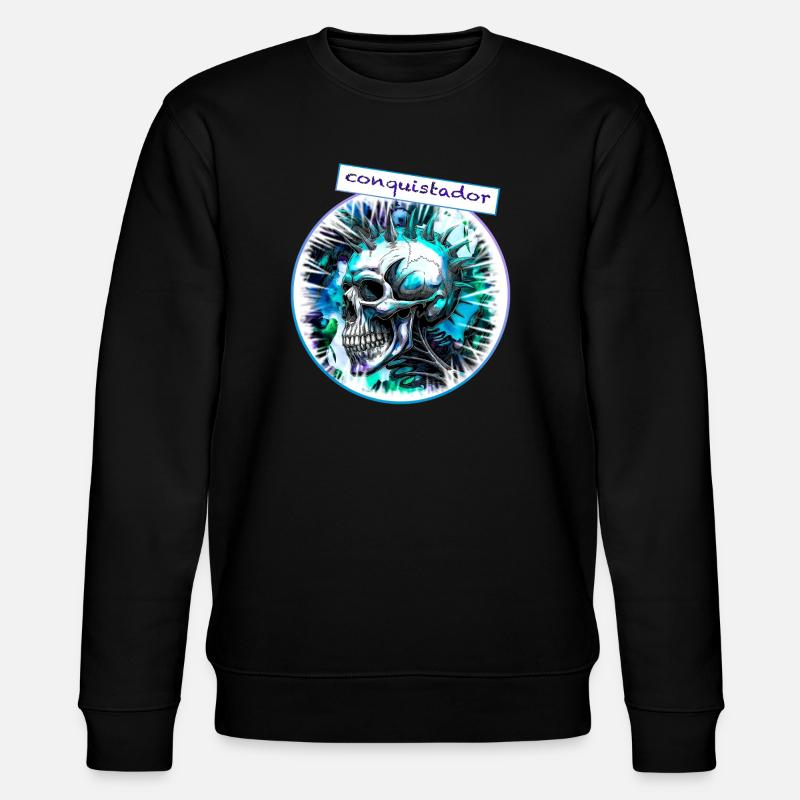 Conquistador - Stanley/Stella Unisex Bio-Sweatshirt CHANGER  - Schwarz