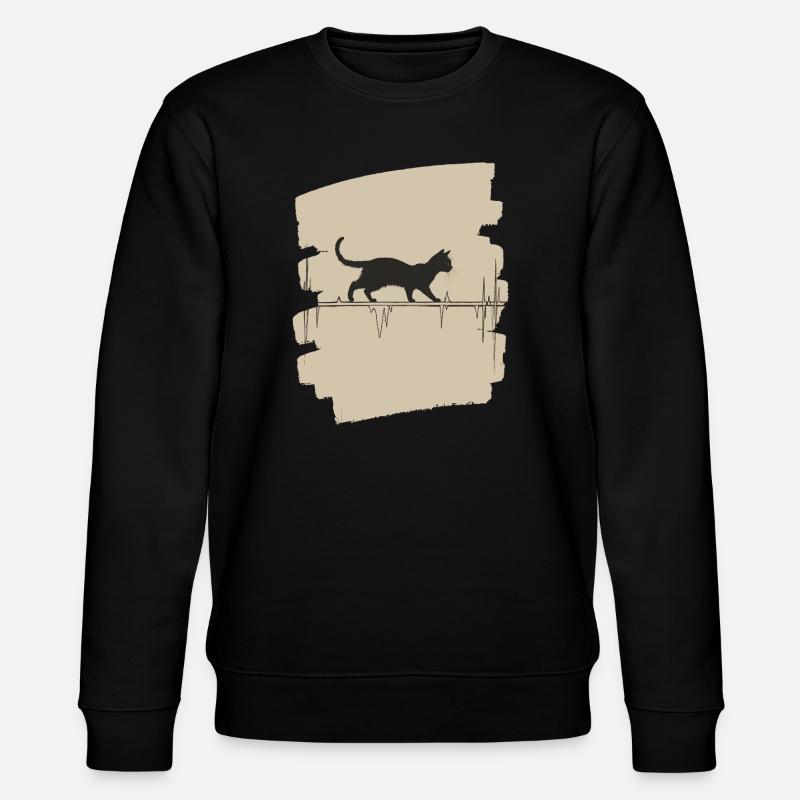 ECG chat - Sweat bio CHANGER Stanley/Stella Unisexe - noir