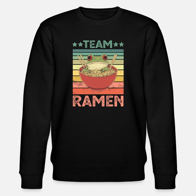 Ramen - Stanley/Stella Unisex Bio-Sweatshirt CHANGER  - Schwarz