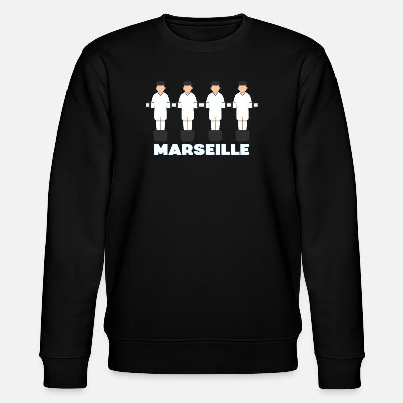 Marseille - Sweat bio CHANGER Stanley/Stella Unisexe - noir