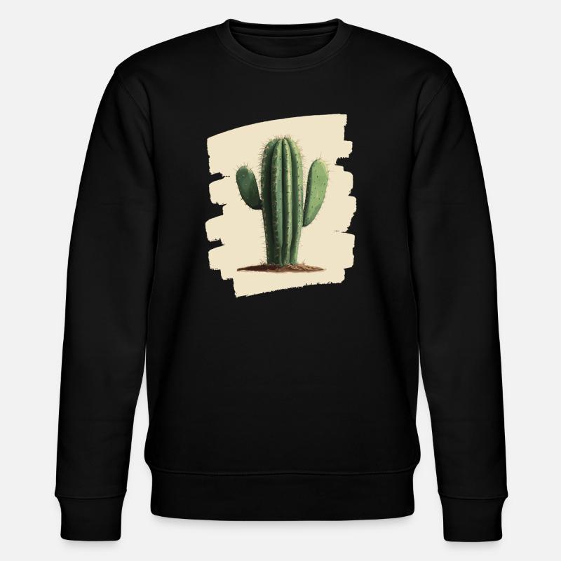 Cactus - Sweat bio CHANGER Stanley/Stella Unisexe - noir