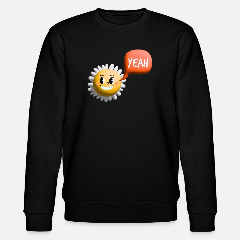 Soleil 3D - Sweat bio CHANGER Stanley/Stella Unisexe - noir