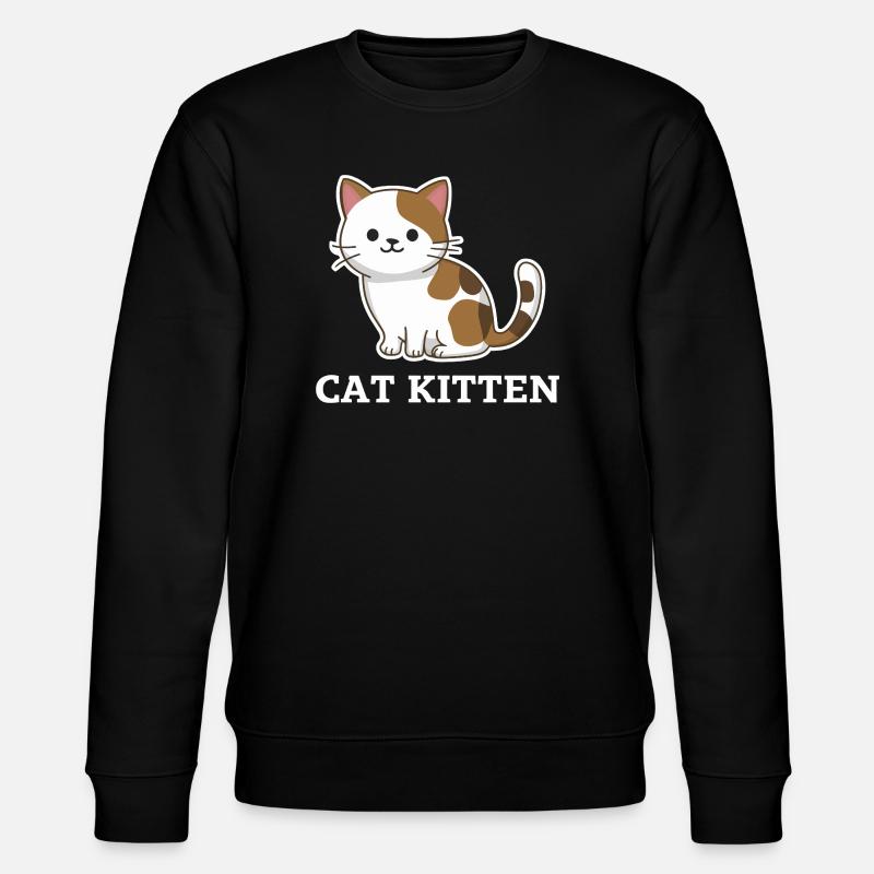 Adorable chaton chaton - Sweat bio CHANGER Stanley/Stella Unisexe - noir