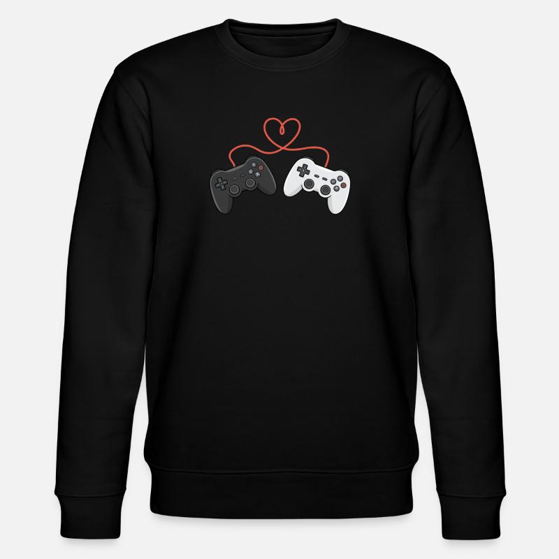 Duo des contrôleurs Heartwired - Sweat bio CHANGER Stanley/Stella Unisexe - noir