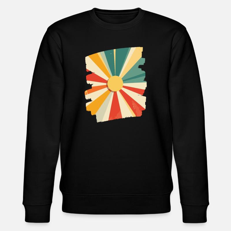 Summer Sun Sunset - Stanley/Stella CHANGER Unisex Organic Sweatshirt - black