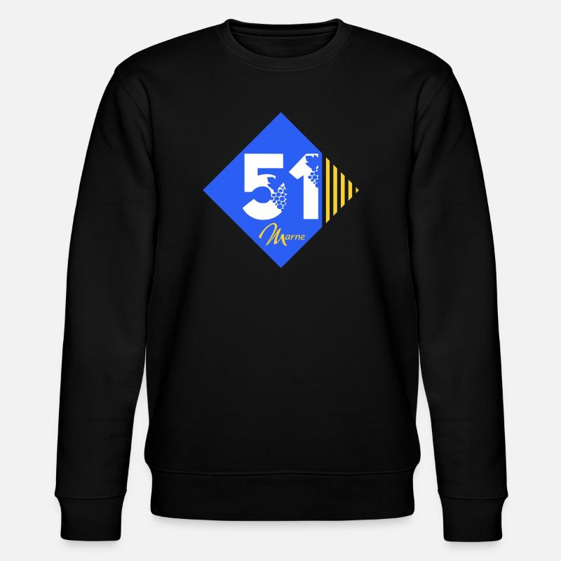 51 - Stanley/Stella CHANGER Unisex Organic Sweatshirt - black