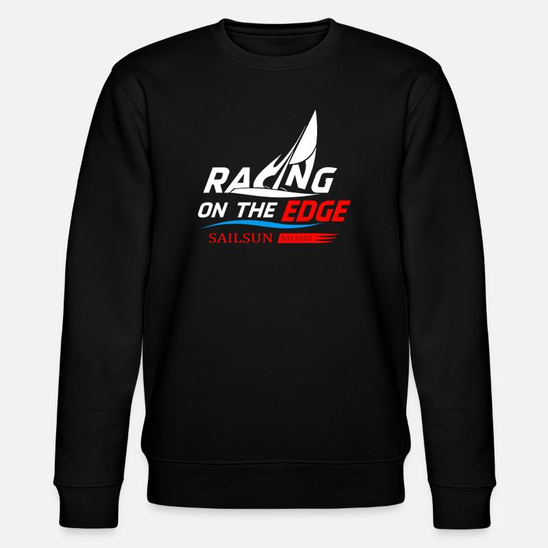 Course de voiliers - Sweat bio CHANGER Stanley/Stella Unisexe - noir