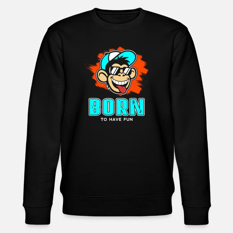 spring - Stanley/Stella CHANGER Unisex Organic Sweatshirt - black