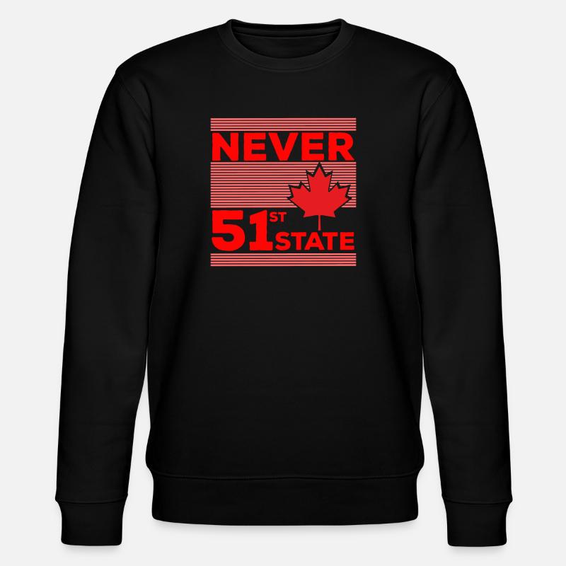 Jamais le 51e État - Sweat bio CHANGER Stanley/Stella Unisexe - noir