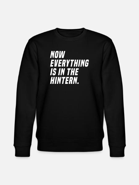 Lustiger Denglisch Spruch - Stanley/Stella Unisex Bio-Sweatshirt CHANGER - Schwarz