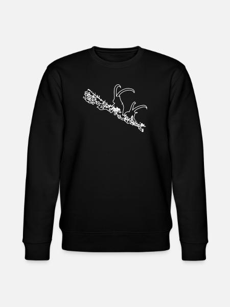 Steinböcke - Stanley/Stella Unisex Bio-Sweatshirt CHANGER - Schwarz
