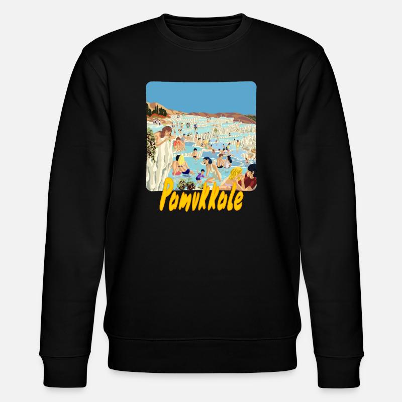 Pamukkale - Stanley/Stella Unisex Bio-Sweatshirt CHANGER  - Schwarz