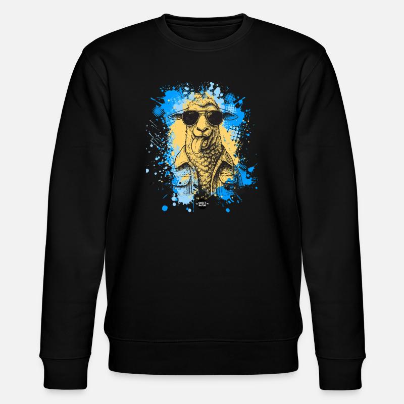 Bleat Mode: Activated - Stanley/Stella CHANGER Unisex Organic Sweatshirt - black